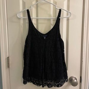 Lace Tank Crop Top